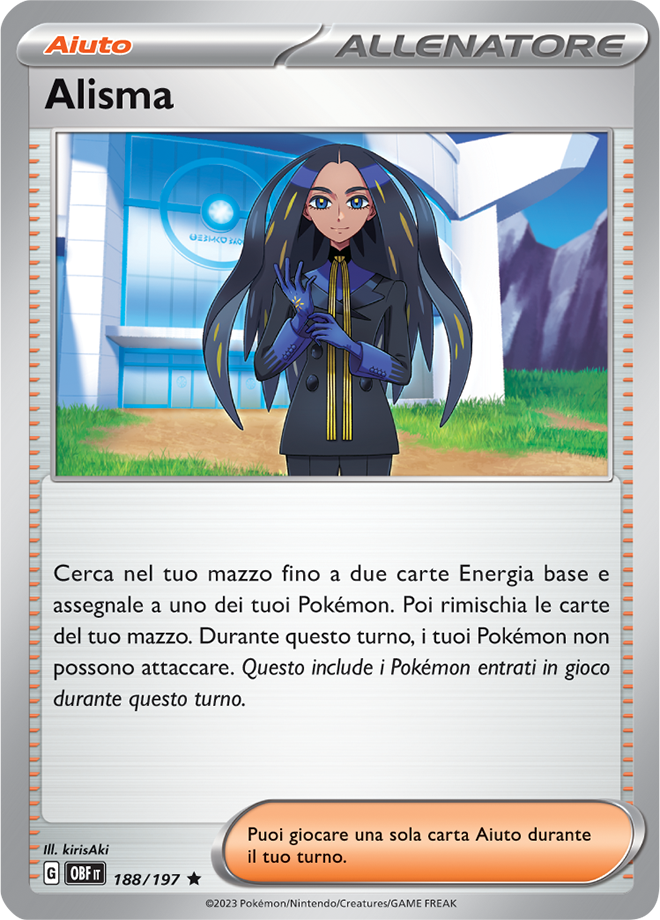 Scarlatto e Violetto Ossidiana Infuocata del GCC Pokémon