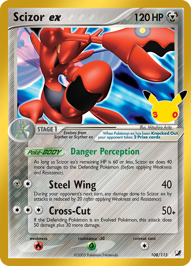 Scizor ex — 108/115