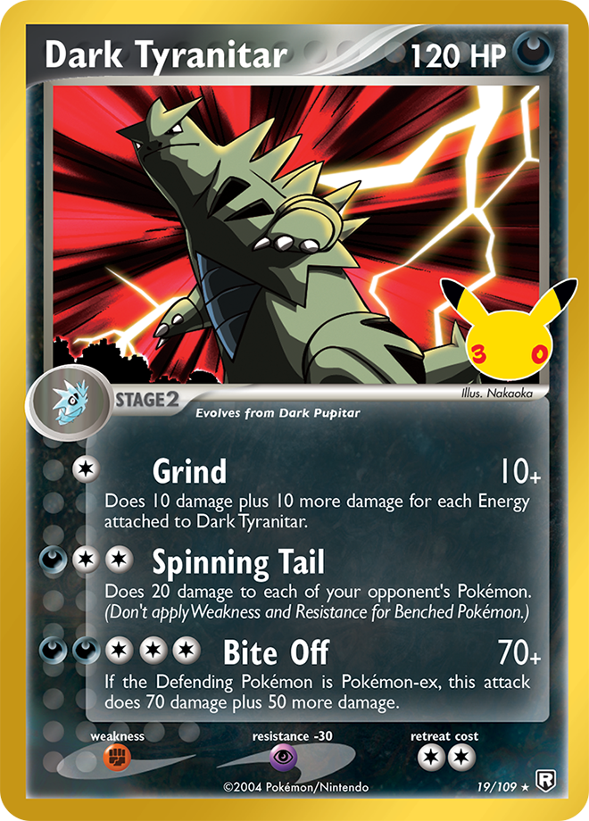 Dark Tyranitar — 19/109