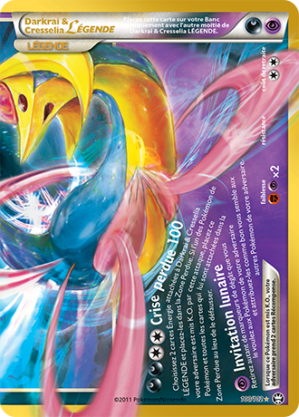 Darkrai & Cresselia LÉGENDE TM100