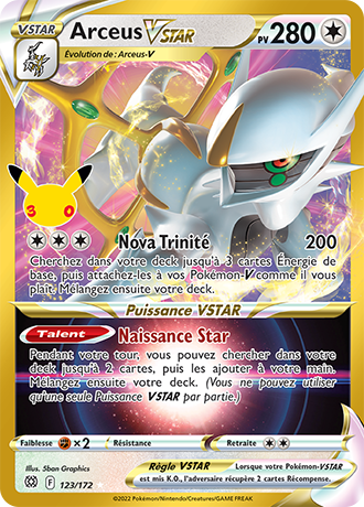 Arceus-VSTAR BRS123