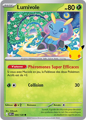 Lumivole 4/128 ME05.5 Commune Pokémon