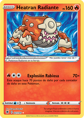 Pokemon - Jogo de Cartas Pokémon Espada & Escudo Radiância Astral  Intermediário ㅤ, JOGOS DE MESA