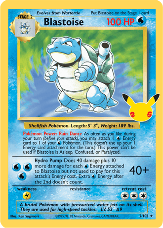 Celebrating 25 Years with Pokémon TCG: Celebrations