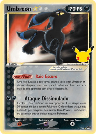 15 Cartas Pokemon Lendária Coleção Especias 25 Ano Brilhante :  : Brinquedos e Jogos