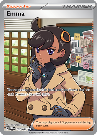 Emma 107/086 card from ME04: Chaos Rising