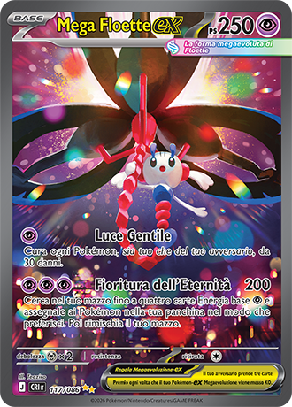 Mega Floette ex - Megaevoluzione Caos Nascente