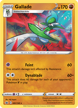 Gardevoir - Chilling Reigns Pokemon Card of the Day 