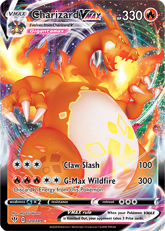 Mew V (069/189) (Jumbo Card) [Sword & Shield: Darkness Ablaze]