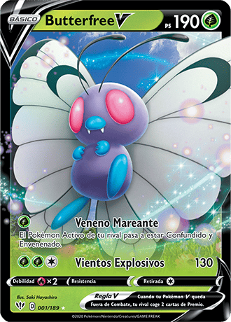 Vikavolt V 060/189 Oscuridad Incandescente - Carta Pokémon Nueva y en  Español