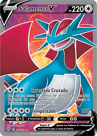 Crobat V, Escuridão Incandescente, Banco de Dados de Cards do Estampas  Ilustradas