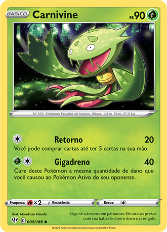 Crobat V, Escuridão Incandescente, Banco de Dados de Cards do Estampas  Ilustradas