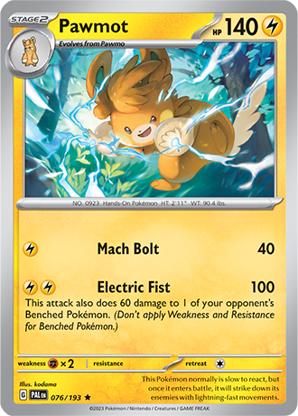 Paldea Evolved Visual Set List — JustInBasil's Pokémon TCG Resources