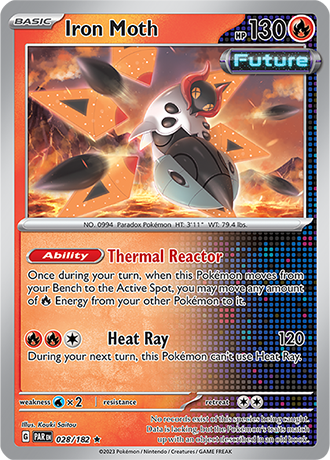 Pokémon TCG: Paradox Rift Special Illustration Card List