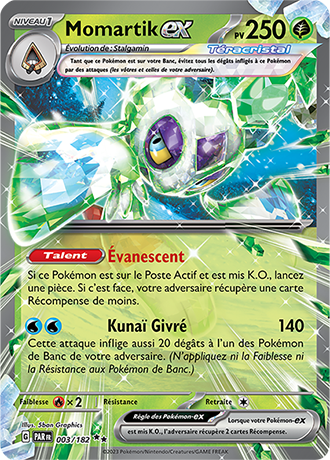 Pokémon : Portfolio EV04 - Ecarlate et Violet - Faille paradoxe - 252 Pokémon : Portfolio EV04 - Ecarlate et Violet - Faille paradoxe - 252