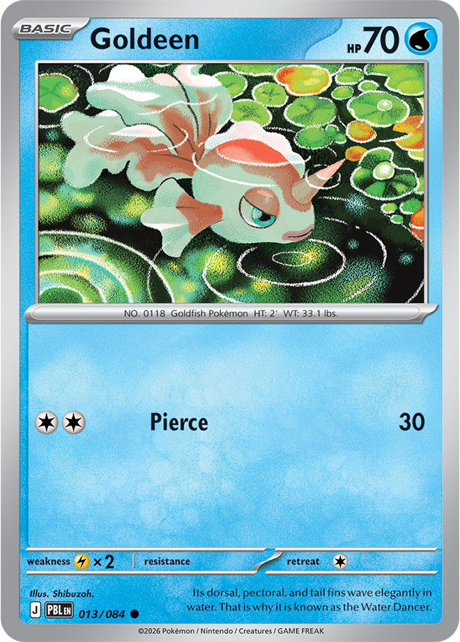 Goldeen, card 013 of 084