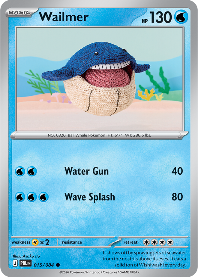 Wailmer, card 015 of 084
