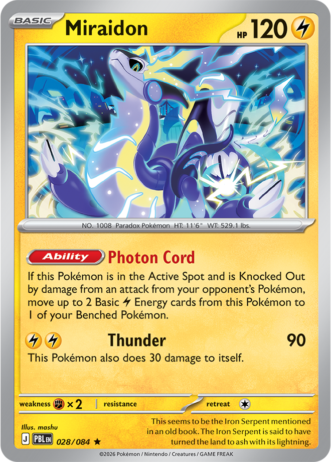 Miraidon, card 028 of 084