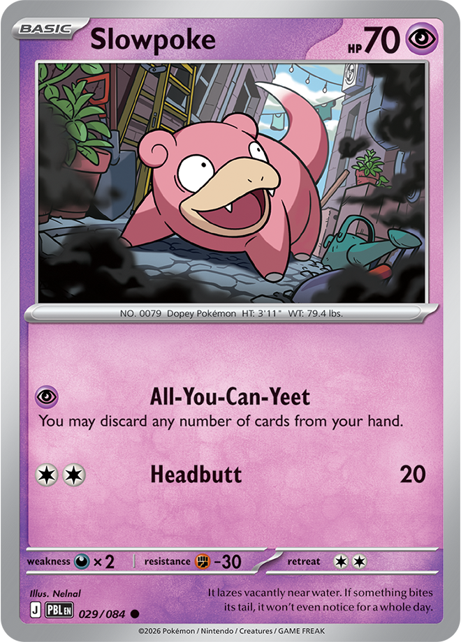 Slowpoke, card 029 of 084