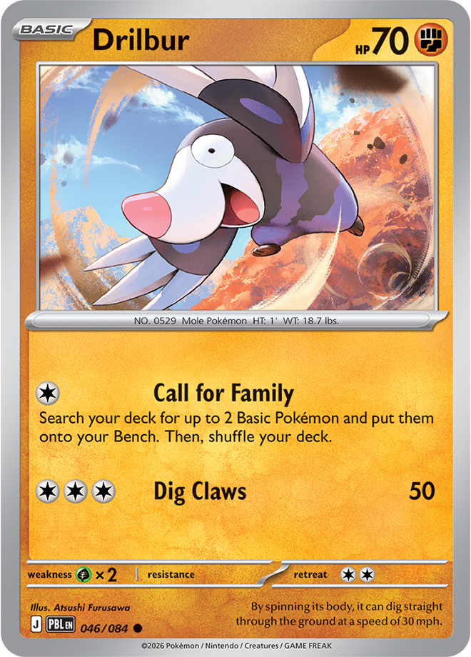 Drilbur, card 046 of 084