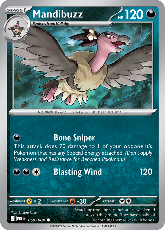 Mandibuzz, card 050 of 084