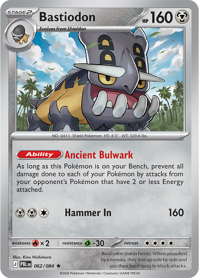 Bastiodon, card 062 of 084