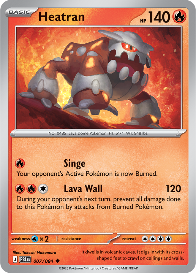 Heatran, card 007 of 084