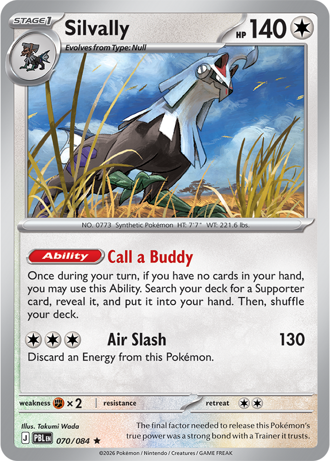 Silvally, card 070 of 084
