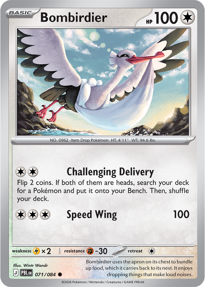Bombirdier, card 071 of 084