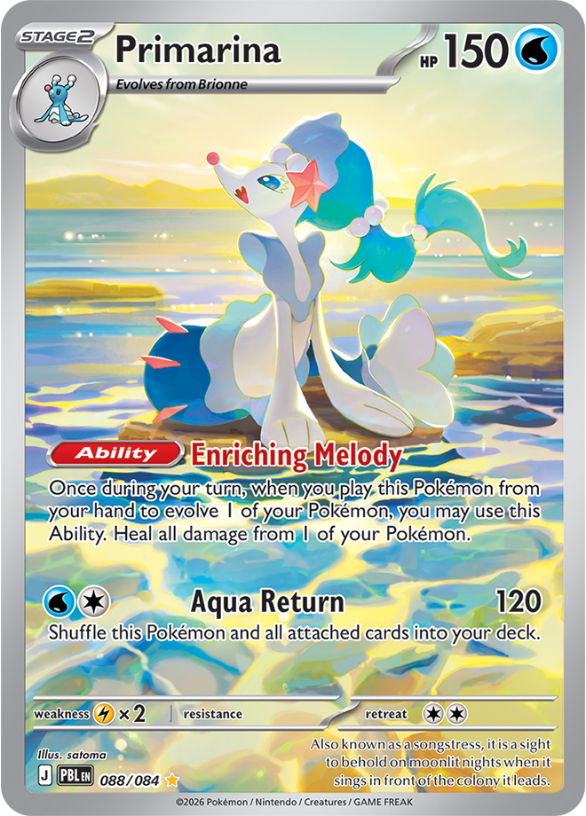 Primarina, card 088 of 084