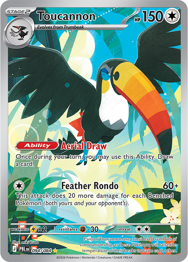 Toucannon, card 094 of 084
