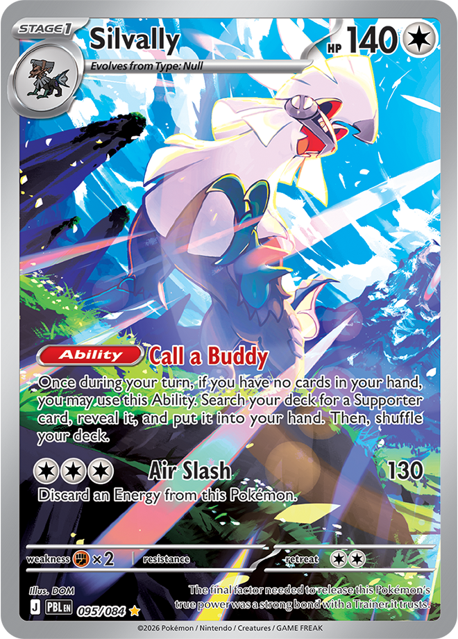 Silvally, card 095 of 084