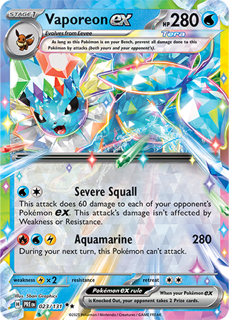 英語版「テラスタルフェスex」Prismatic Evolution ETB