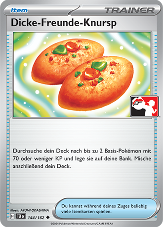 Pokémon-Sammelkartenspiel-Karte: Dicke-Freunde-Knursp