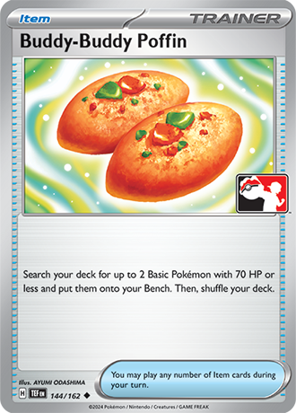 Pokémon TCG card: Buddy-Buddy Poffin