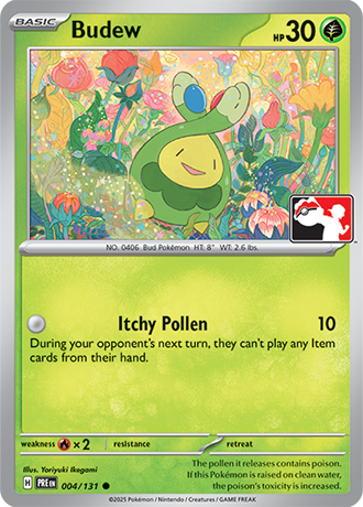Pokémon TCG card: Budew