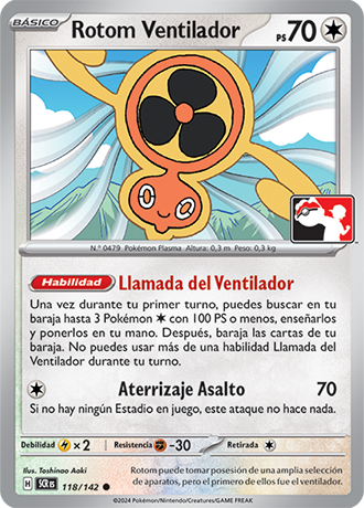 Carta de JCC Pokémon: Rotom Ventilador