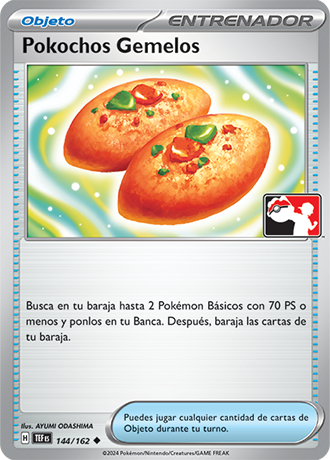 Carta de JCC Pokémon: Pokochos Gemelos