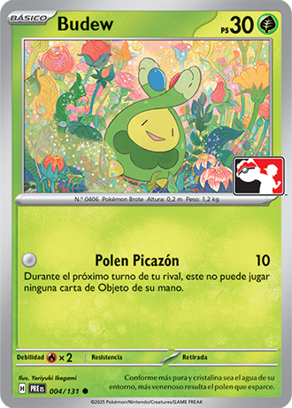 Carta de JCC Pokémon: Budew