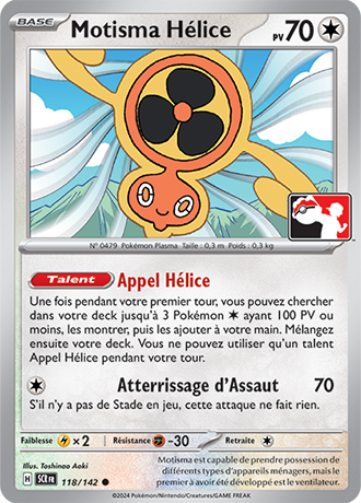 Carte du JCC Pokémon : Motisma Hélice