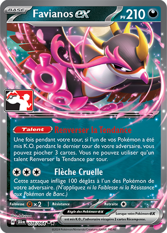 Carte du JCC Pokémon : Favianos-ex