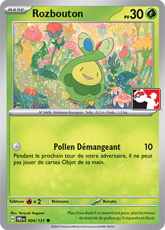 Carte du JCC Pokémon : Rozbouton