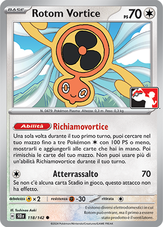 Carta del GCC Pokémon: Rotom Vortice