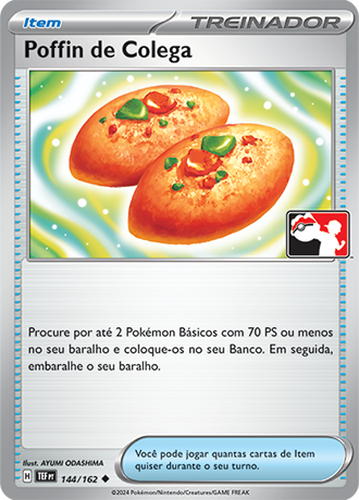 Carta do Pokémon Estampas Ilustradas: Poffin de Colega