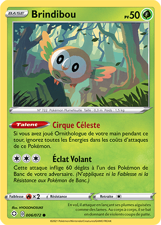 Galerie des cartes  JCC Pokémon : Destinées Radieuses