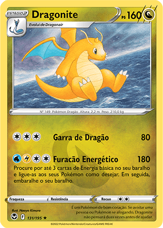 Deck Pokémon Dragão + Água c/ Dragonite V