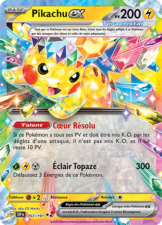 Pack Pokémon Écarlate/Violet FR : Pikachu 6IV Level 100 + Balle Lumière - Switch - Neuf