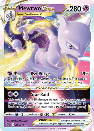 Pokemon TCG: Pokemon GO Mewtwo V Battle Deck [Card Game, 2 Players]