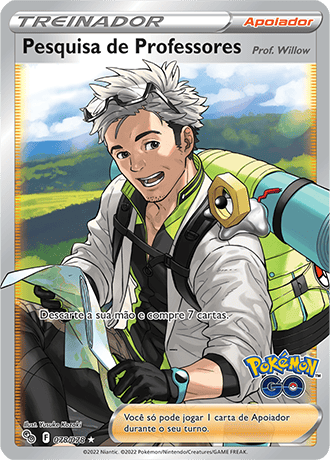 Galeria de Cartas  Pokémon GO do Pokémon Estampas Ilustradas