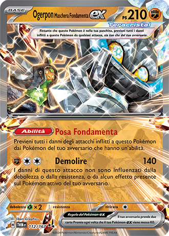 Espansione Pok&eacute;mon Crepuscolo Mascherato - Display 18 Buste Italiane | Carte Ogerpon E Ursaluna